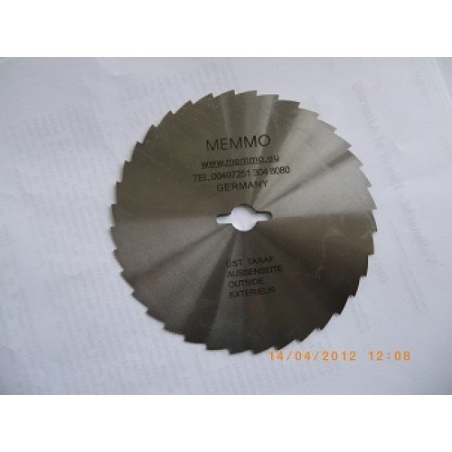 Memo Kreismesser ø120 mm gezahnt - Memmo Europe LTD